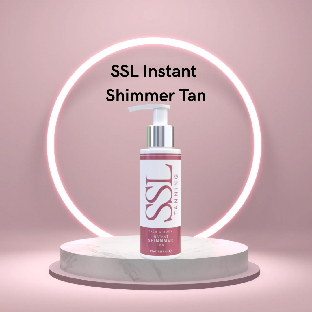 SSL face & body instant shimmer tan
