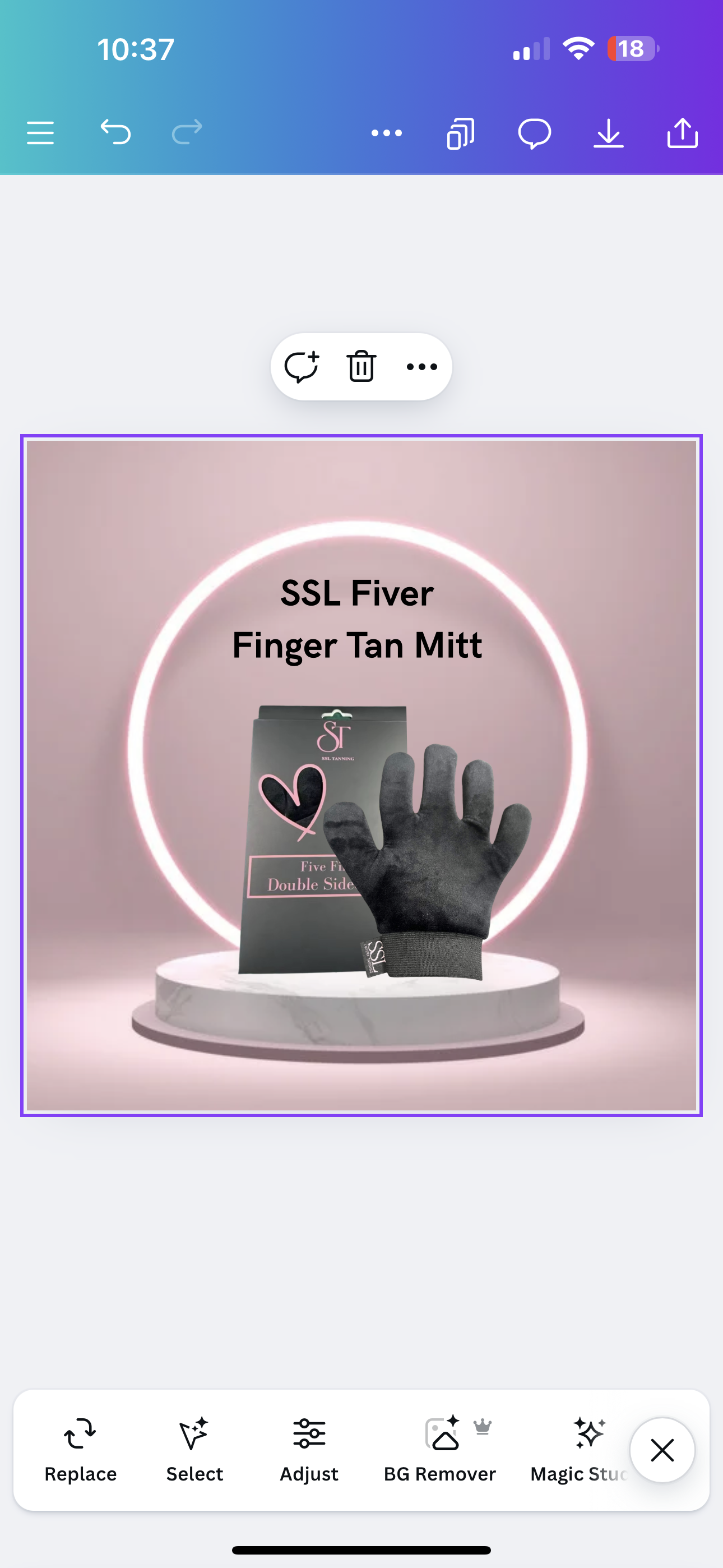 SSL Tanning Mitts